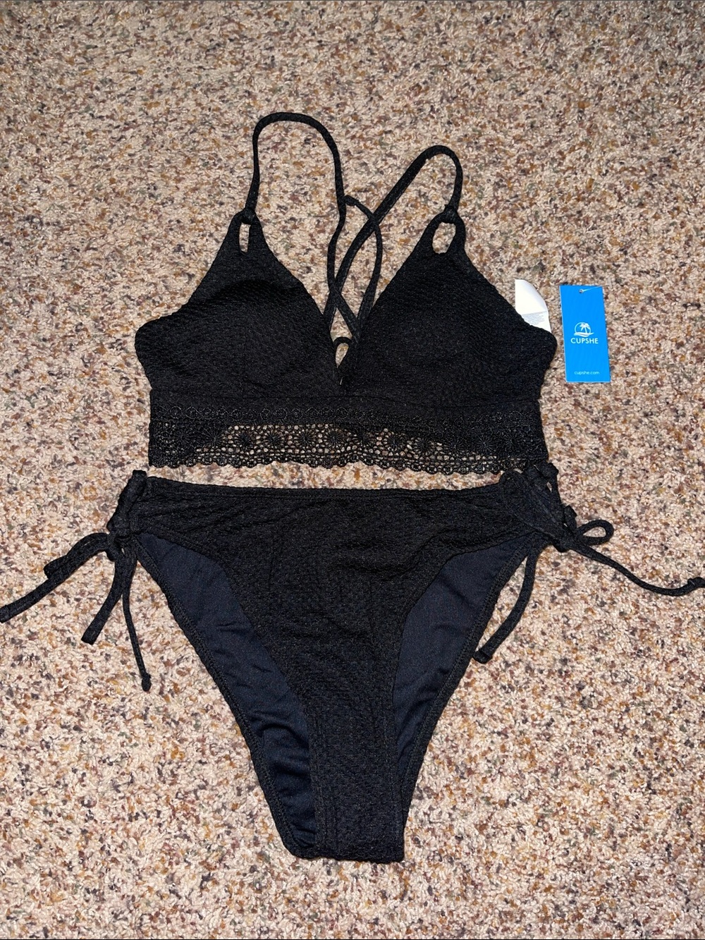 NEW❗️Black Cupshe Bikini